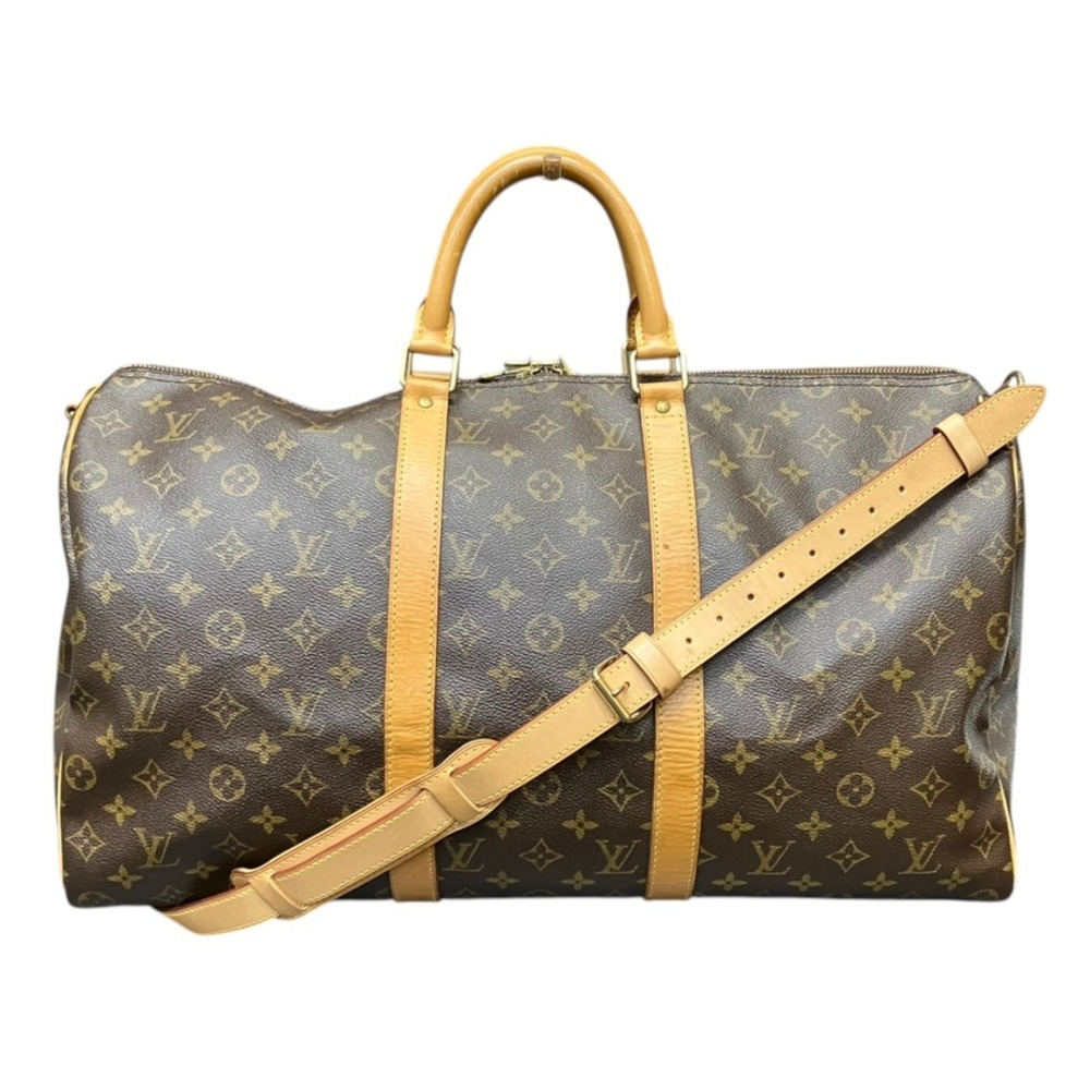 Louis Vuitton Keepall Bandoulière 50 Boston Bag, Monogram Canvas and Leather,...